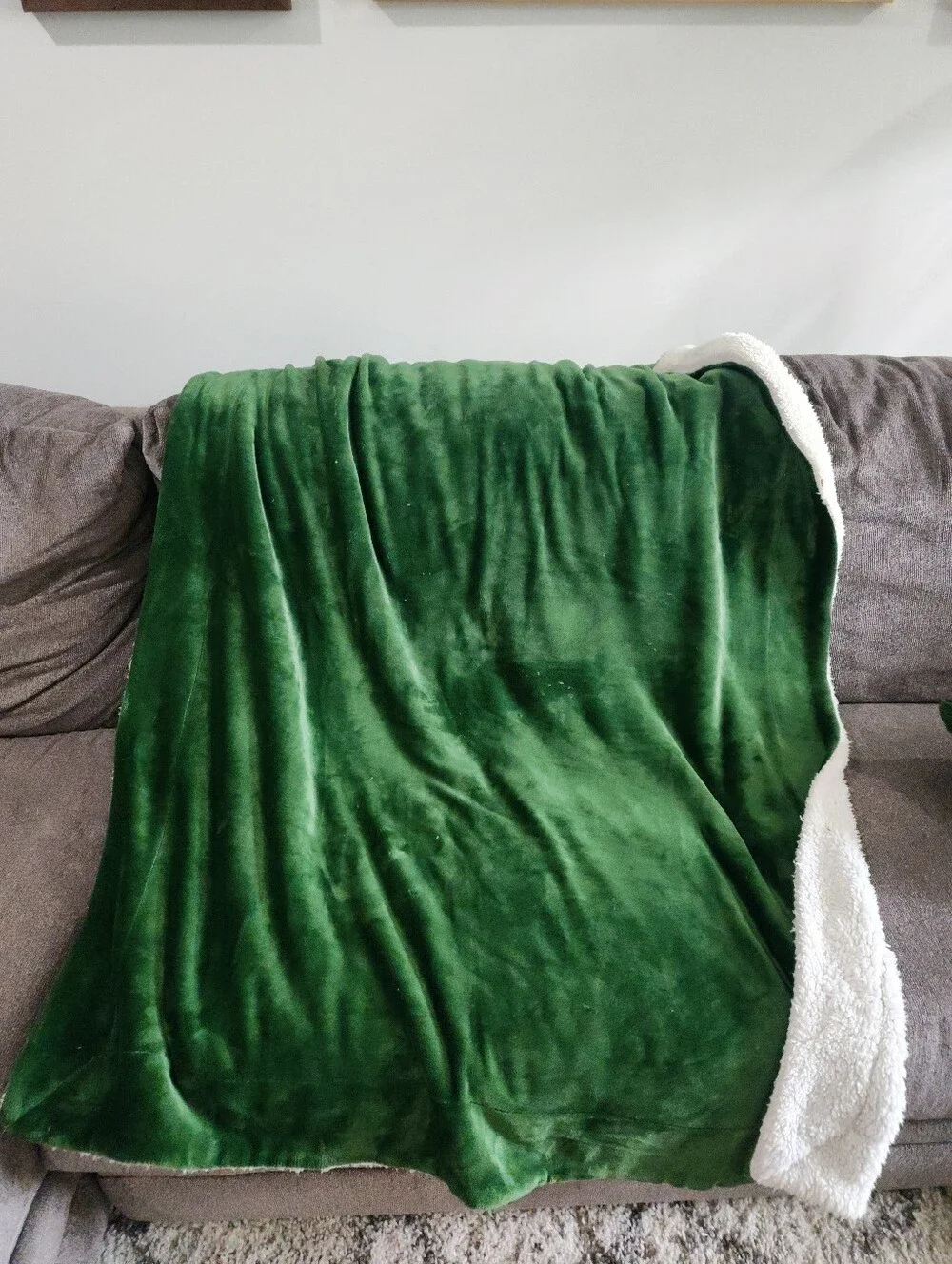 Threshold Christmas Throw Blanket + Throw Pillow Bundle